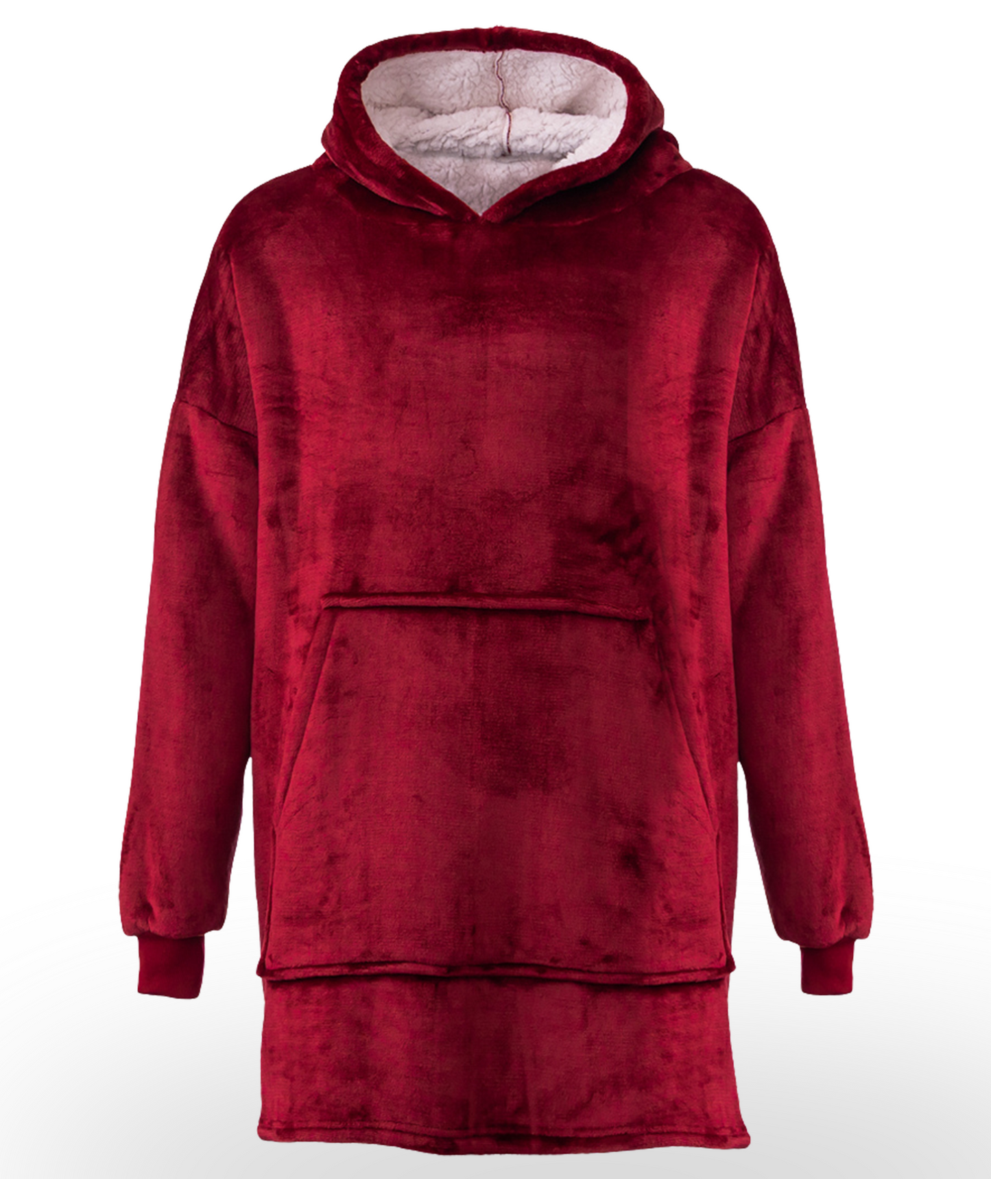Adults Christmas Embroidered Hooded Blanket