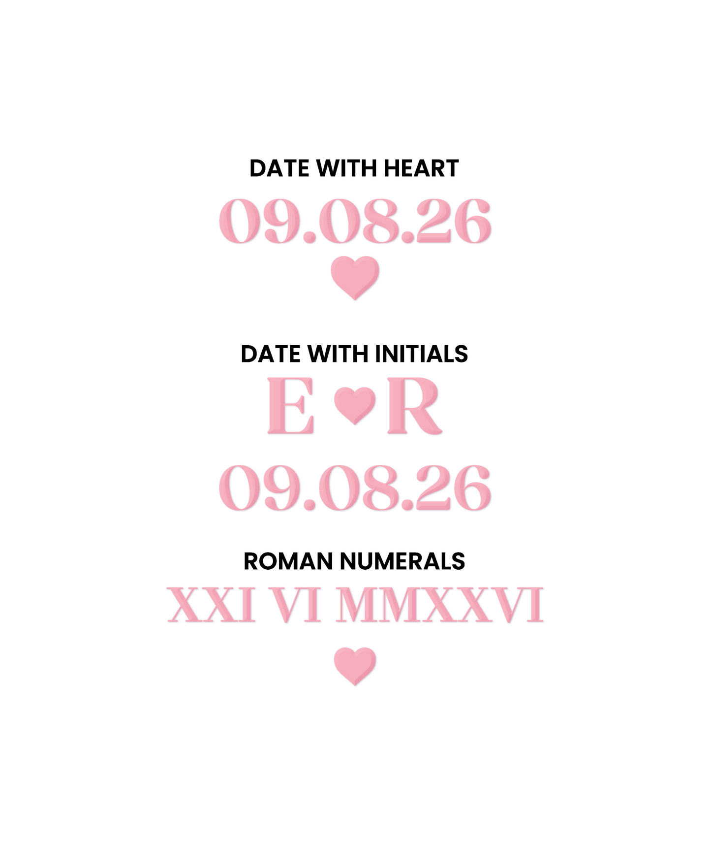 Personalised Crossbody Bag - Special Date Edition