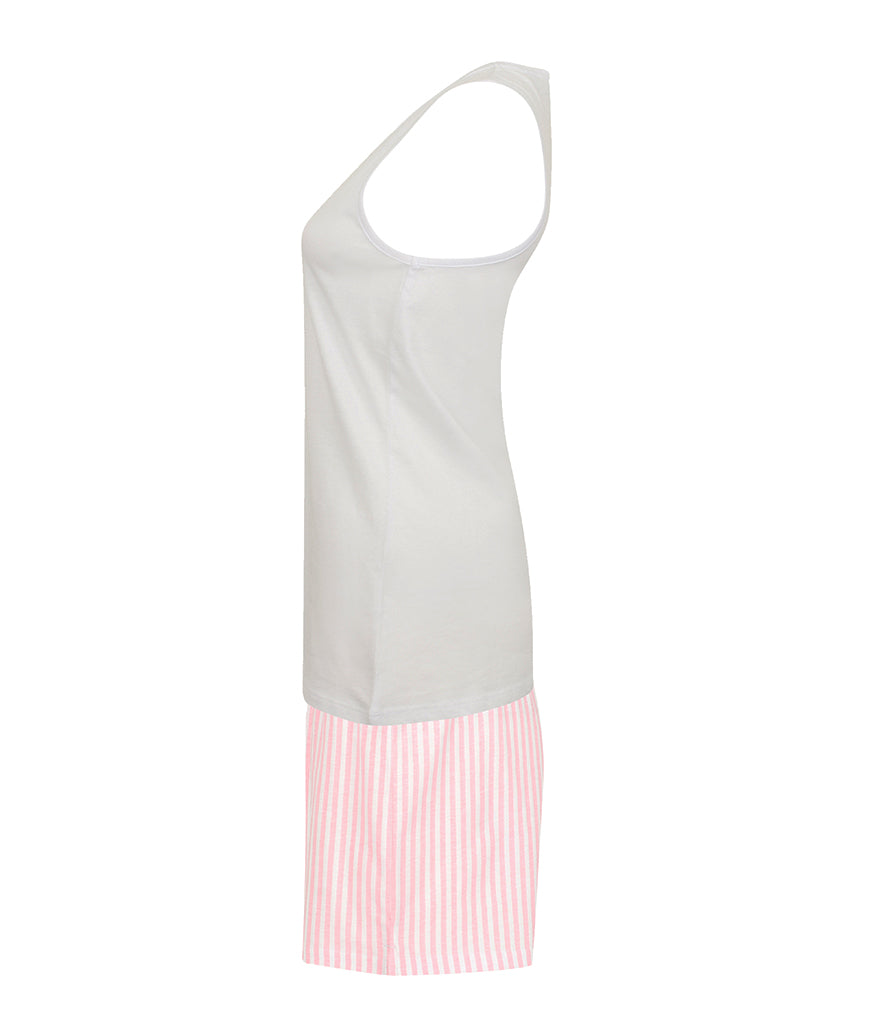 Ladies shorts pyjamas in a bag