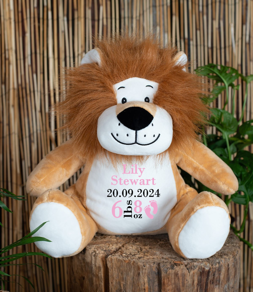 Lion plushie