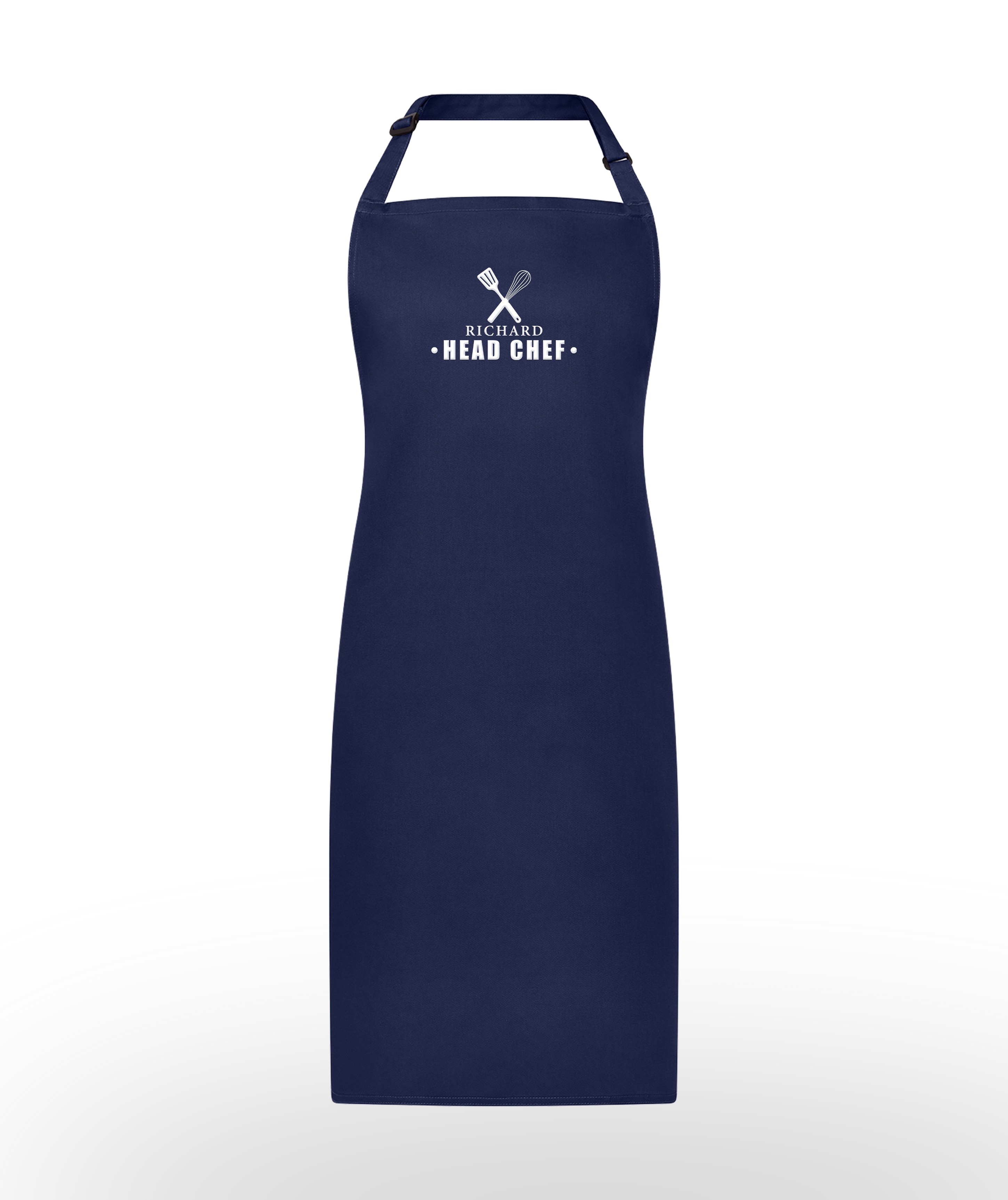Embroidered Head Chef Apron