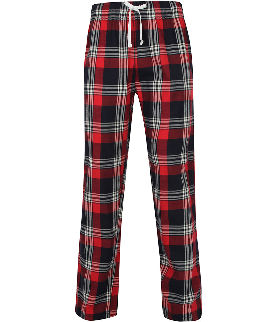 Men's tartan lounge trousers