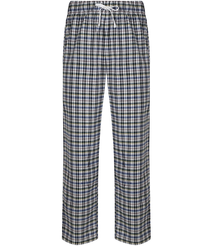 Men's tartan lounge trousers