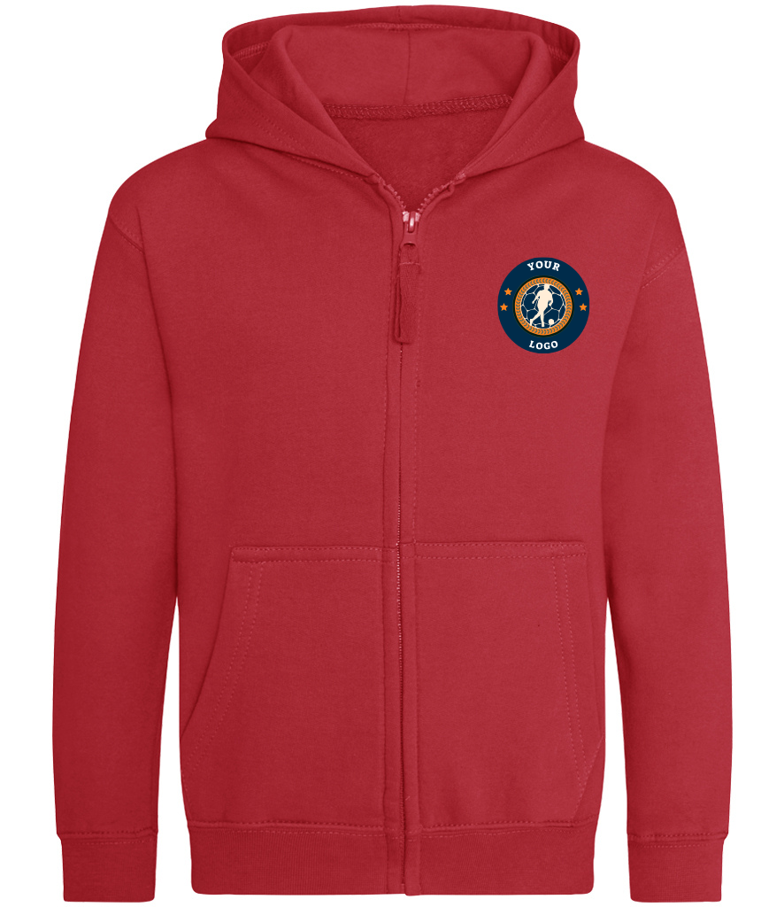 Kids zipped hoodies