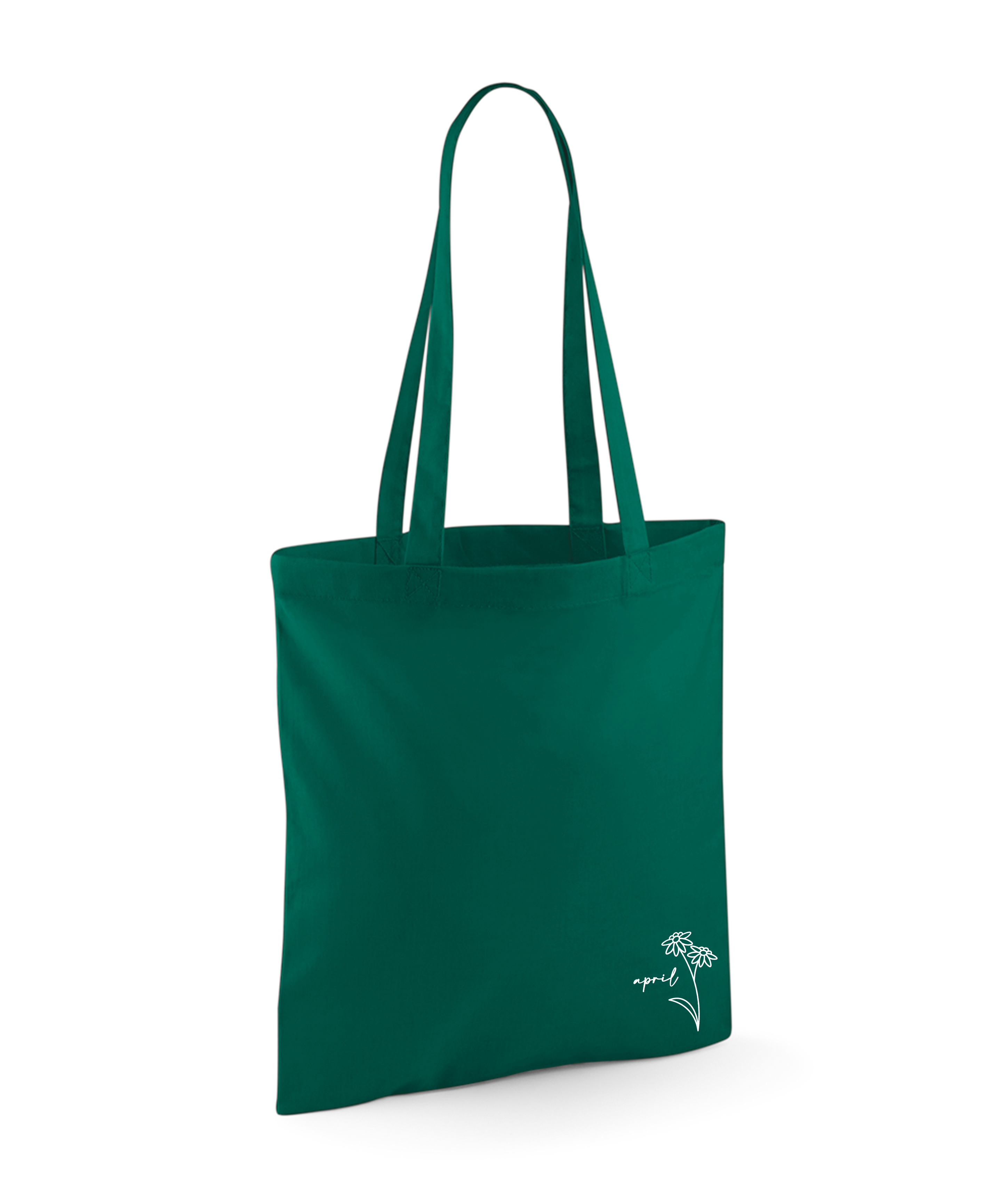 Birth Flower Tote Bag