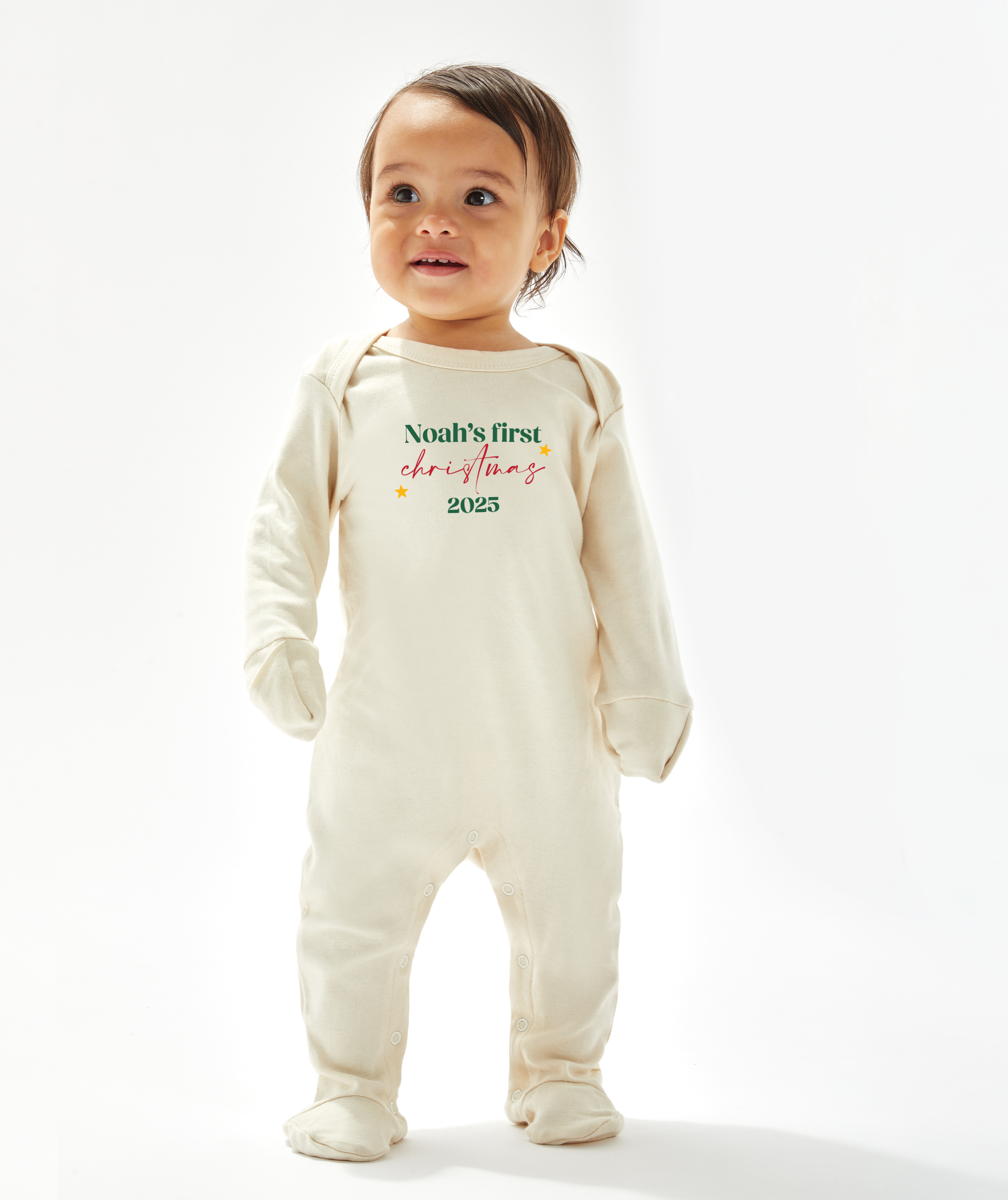 First Christmas Sleepsuit