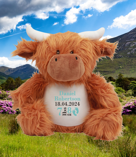 Highland Cow plushie