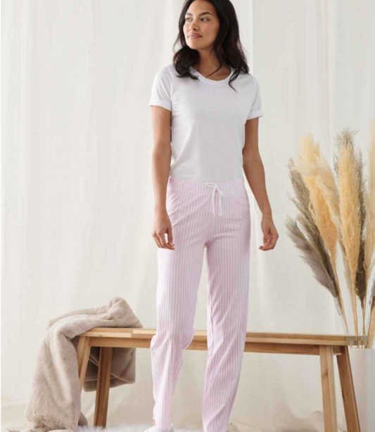 Ladies trouser pyjamas in a bag