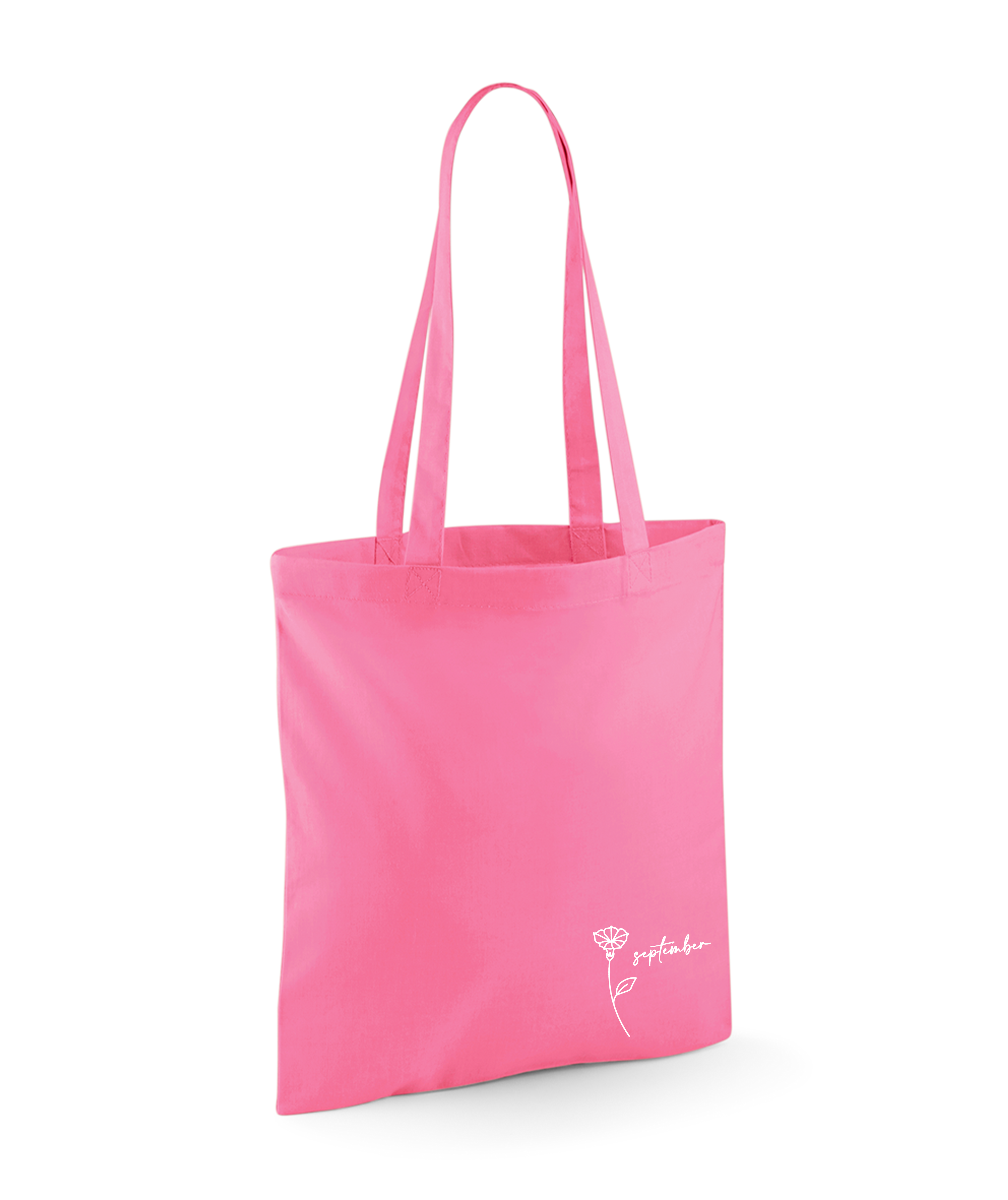 Birth Flower Tote Bag
