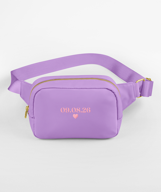 Personalised Crossbody Bag - Special Date Edition